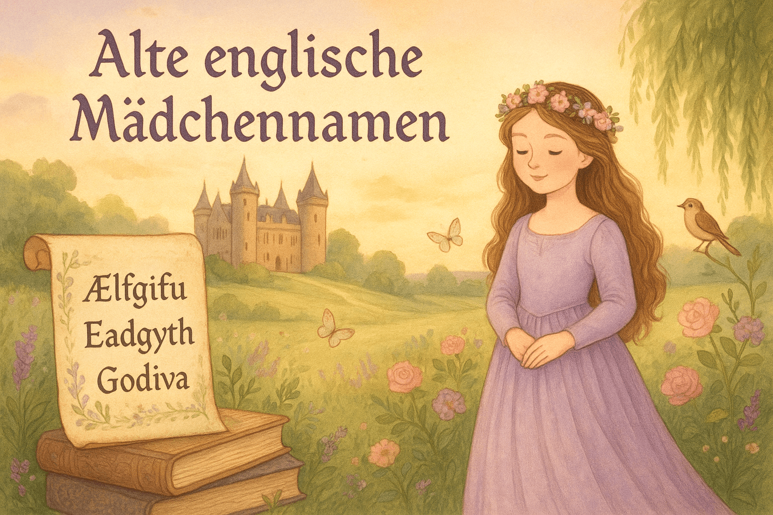 125+ Altenglische Mädchennamen mit Bedeutung