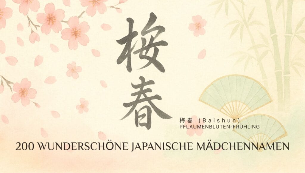 200 Wunderschöne japanische Mädchennamen